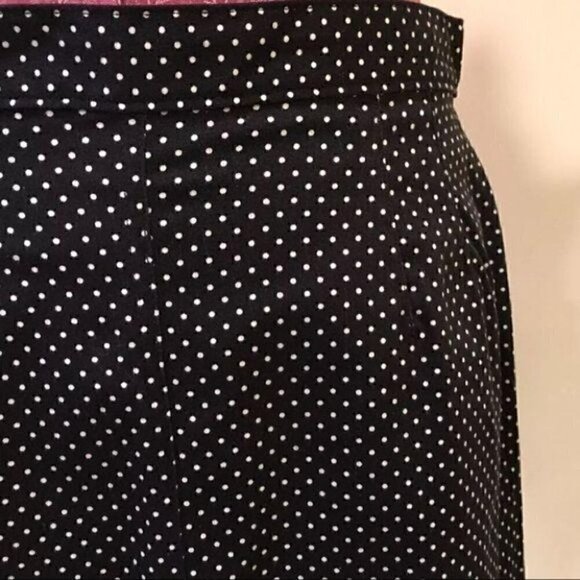 Bill Blass Jeans Polka Dot Pencil Skirt Size 12 - Picture 6 of 7